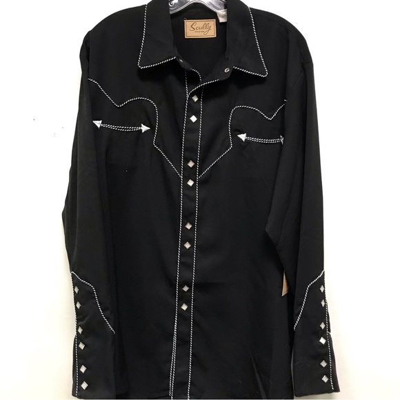 Scully Shirts Scully Western Shirt Nwt L Xl Poshmark